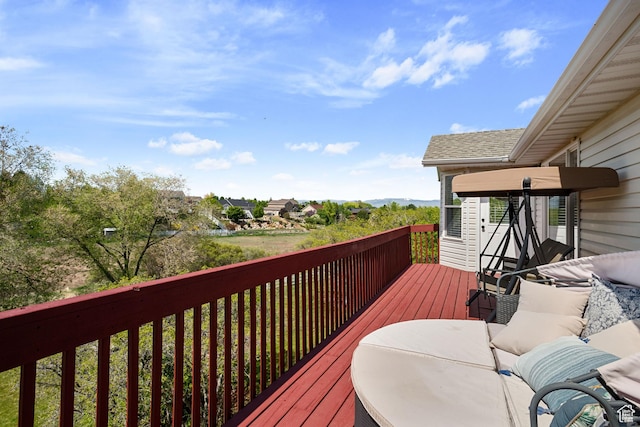 4356 W Elk Rim Rd, South Jordan, UT 84009 - view of deck