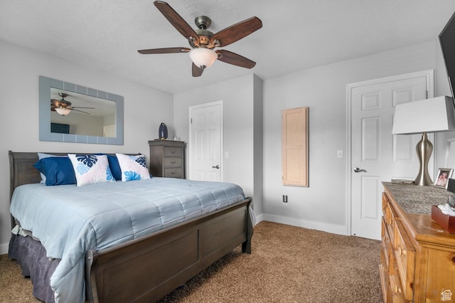 627 S 825 E, Layton, UT 84041 - bedroom featuring baseboards, carpet flooring, and a ceiling fan