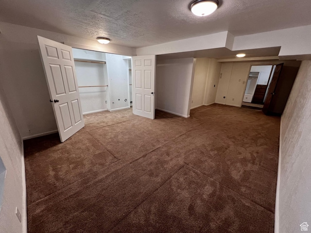 1752 Cedar View Rd, Soda Springs, ID 83276 - unfurnished bedroom with carpet flooring, a textured ceiling, and baseboards