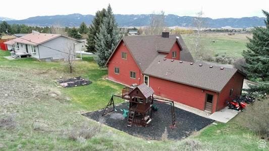 1752 Cedar View Rd, Soda Springs, ID 83276 - view of subject property with mountains