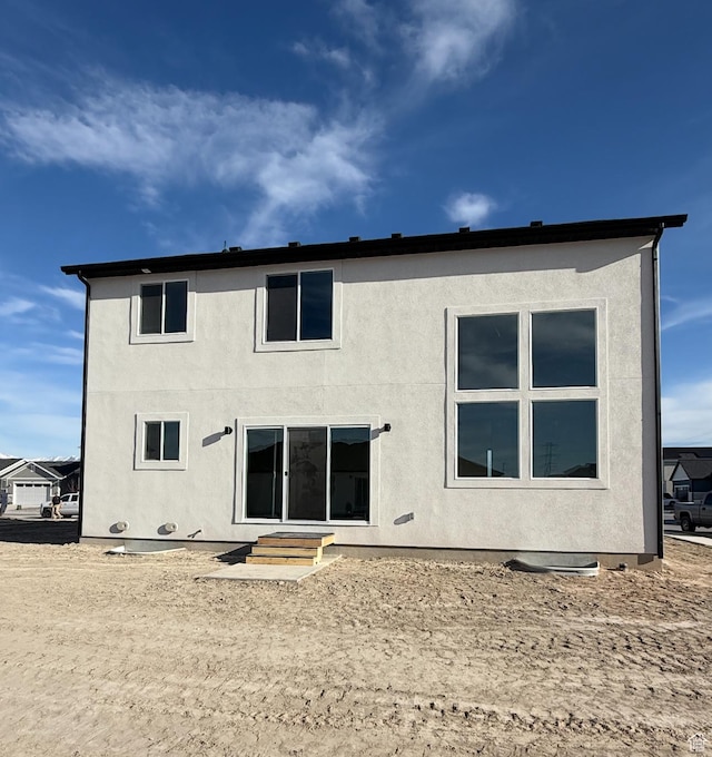 1097 N 580 E, Nephi, UT 84648 - rear view of house featuring stucco siding