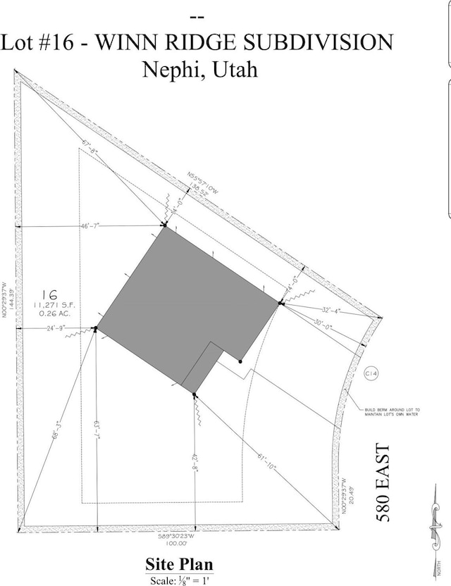 1097 N 580 E, Nephi, UT 84648 - floor plan