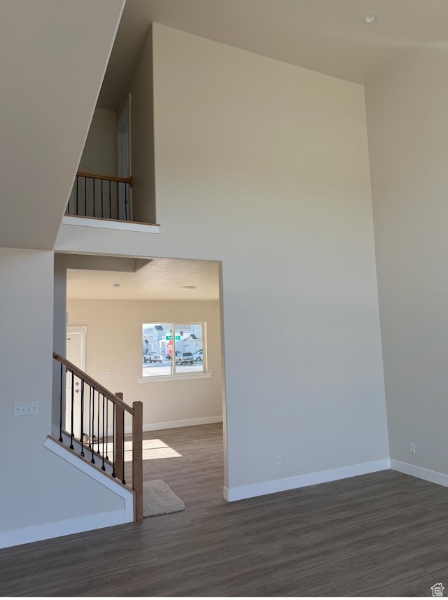 1097 N 580 E, Nephi, UT 84648 - staircase with recessed lighting, baseboards, and wood finished floors