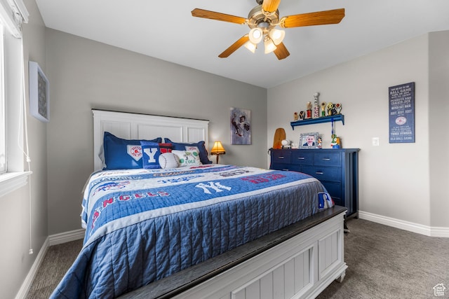 454 N 3550 W, Layton, UT 84041 - carpeted bedroom featuring baseboards and ceiling fan