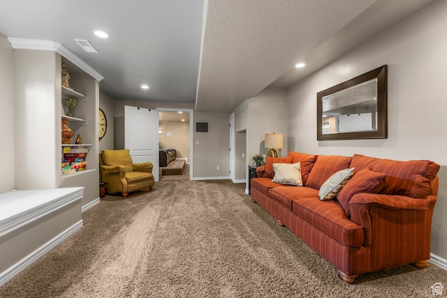 454 N 3550 W, Layton, UT 84041 - living room featuring carpet flooring and recessed lighting