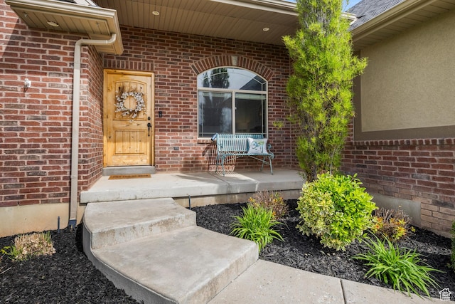 454 N 3550 W, Layton, UT 84041 - doorway to property with brick siding