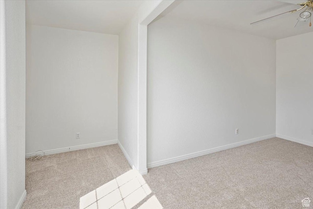 5448 S 4025 W, Roy, UT 84067 - carpeted empty room featuring baseboards and a ceiling fan