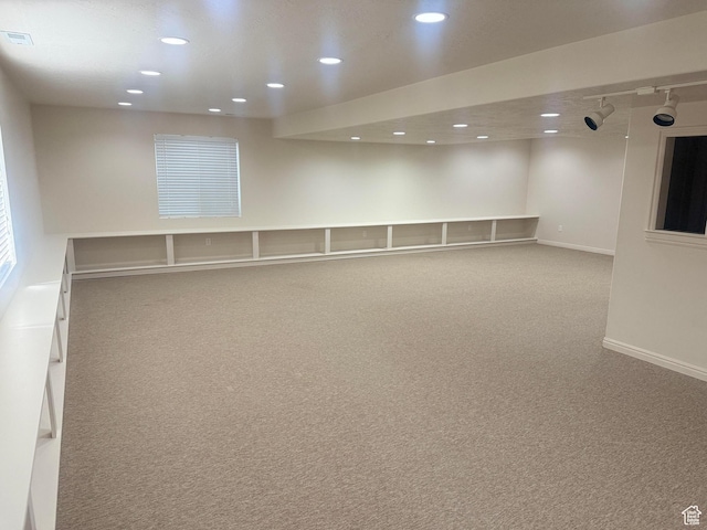 3072 S 1065 W, Syracuse, UT 84075 - spare room featuring carpet flooring, recessed lighting, and baseboards