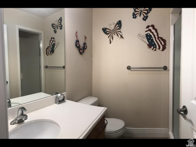1003 E 200 S, American Fork, UT 84003 - bathroom featuring vanity and toilet