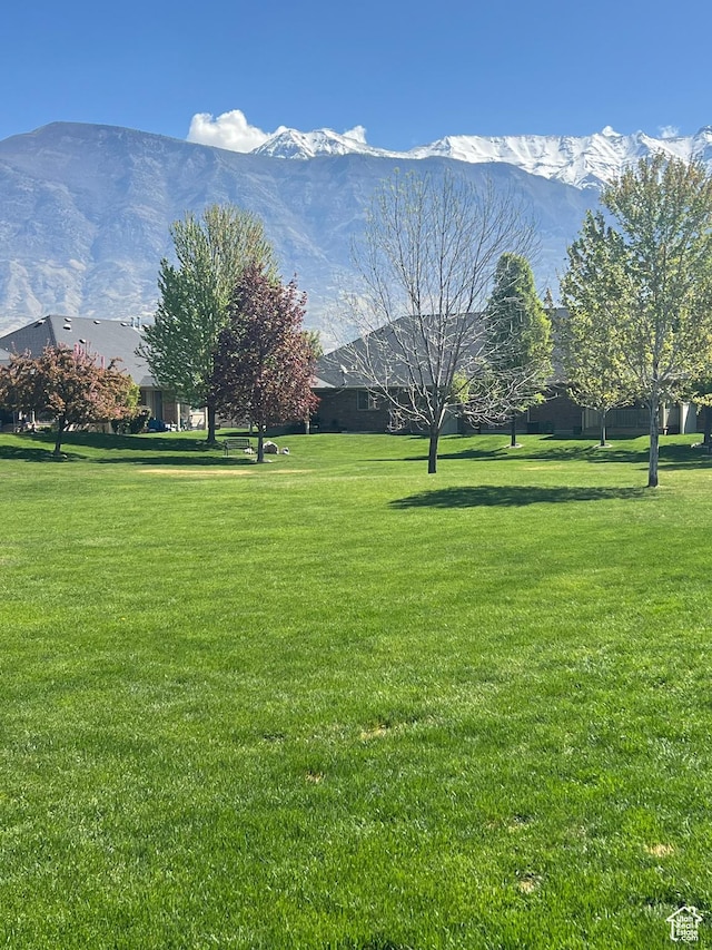 1003 E 200 S, American Fork, UT 84003 - view of community with a mountain view and a yard