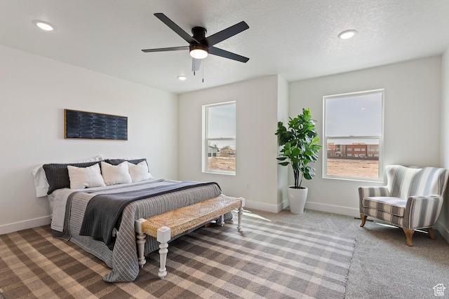 3238 S 4950 W, West Haven, UT 84401 - bedroom with baseboards, carpet flooring, and recessed lighting