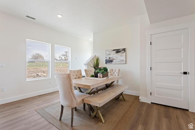 3238 S 4950 W, West Haven, UT 84401 - dining room featuring light wood-type flooring, recessed lighting, and baseboards