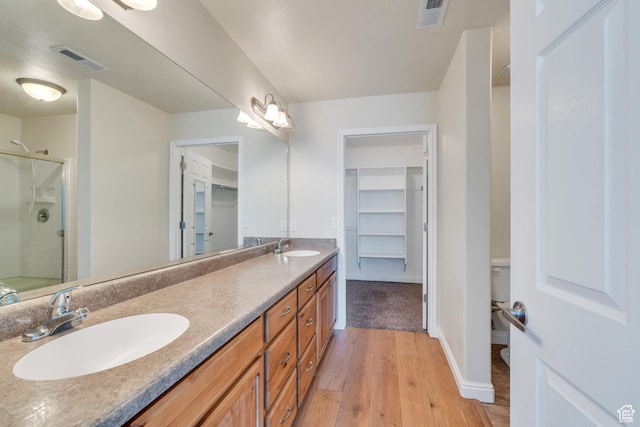 487 W 350 S Unit D, Springville, UT 84663 - bathroom with a sink, a shower stall, and visible vents