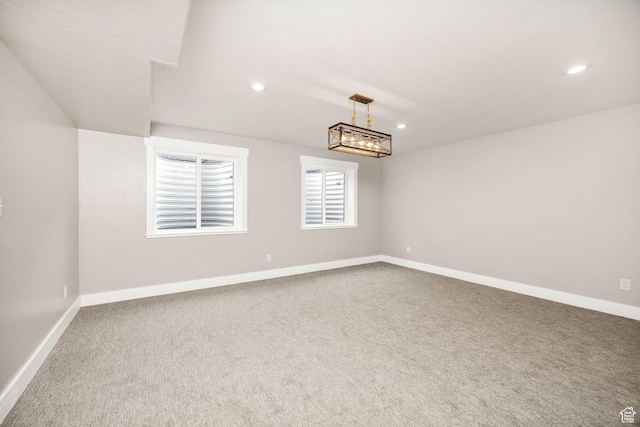 590 S 1030 E, Smithfield, UT 84335 - unfurnished room featuring recessed lighting, baseboards, and carpet floors