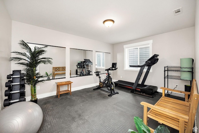 590 S 1030 E, Smithfield, UT 84335 - exercise room featuring baseboards and visible vents