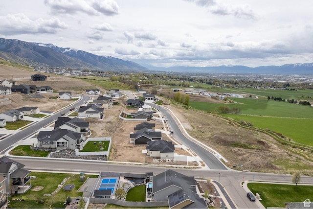 590 S 1030 E, Smithfield, UT 84335 - birds eye view of property featuring a residential view and a mountain view