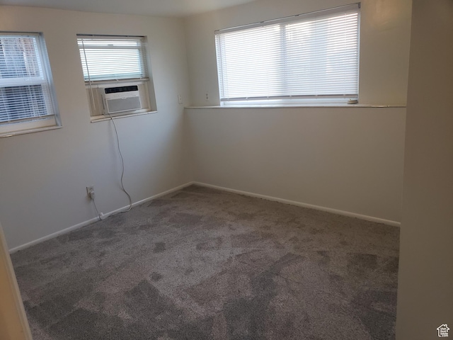 268 W 700 N, Salt Lake City, UT 84103 - unfurnished room featuring carpet flooring, baseboards, and cooling unit