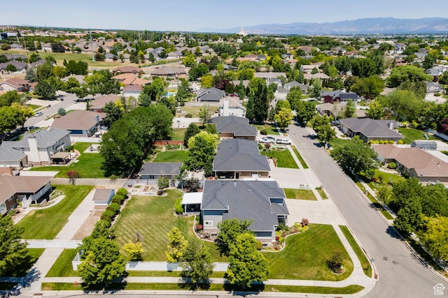 10944 S Surrey Meadow Cv, South Jordan, UT 84095 - aerial perspective of suburban area with a mountainous background