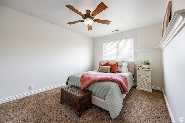 10944 S Surrey Meadow Cv, South Jordan, UT 84095 - carpeted bedroom featuring baseboards and a ceiling fan