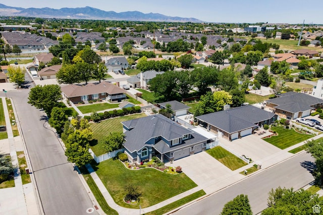 10944 S Surrey Meadow Cv, South Jordan, UT 84095 - aerial perspective of suburban area featuring mountains