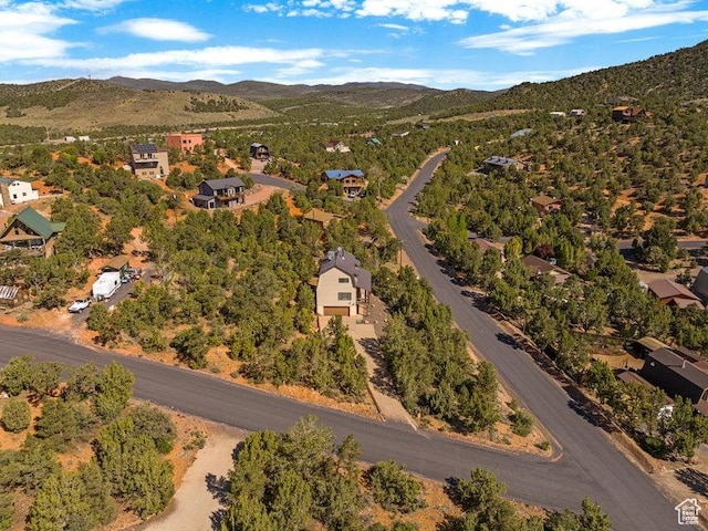 375 Hillcrest, Central, UT 84722 - aerial view with a mountain view