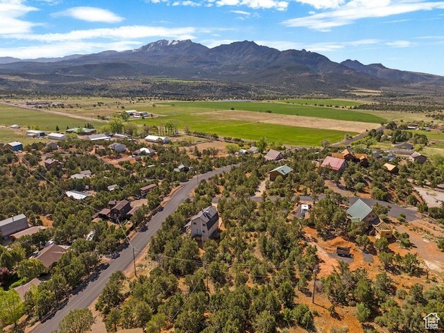 375 Hillcrest, Central, UT 84722 - bird's eye view with a mountain view