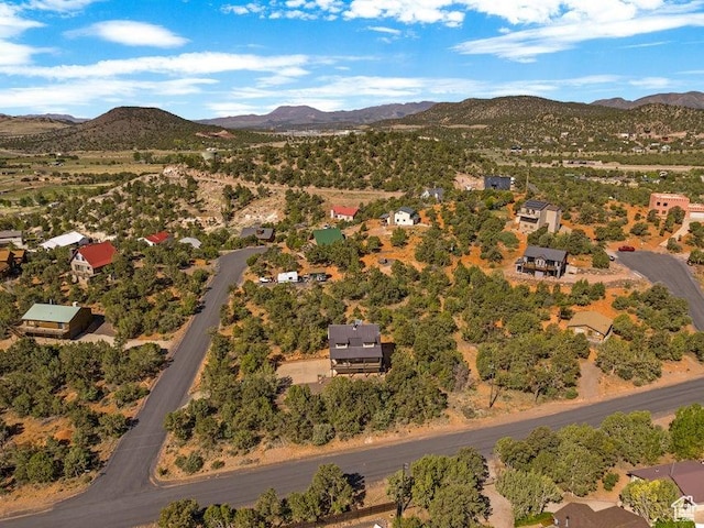 375 Hillcrest, Central, UT 84722 - aerial view featuring a mountain view