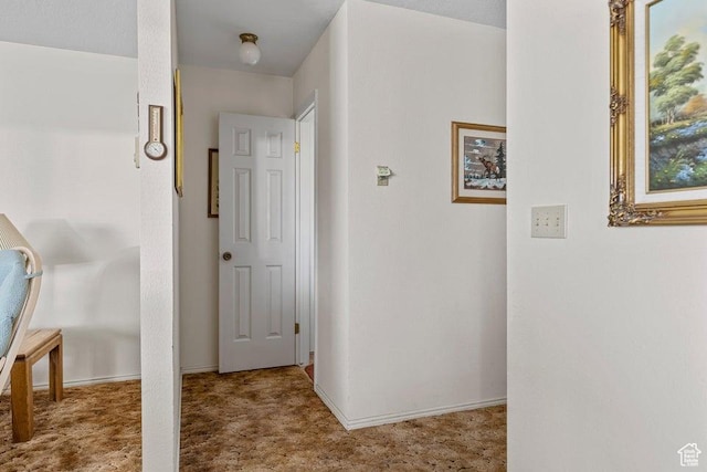 375 Hillcrest, Central, UT 84722 - hallway featuring baseboards and carpet