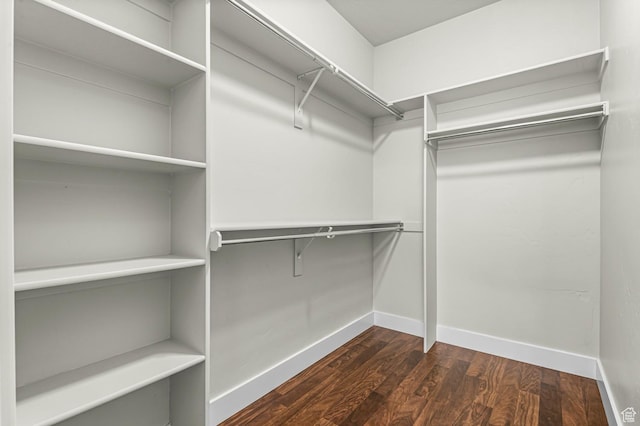 170 E Belmont Ave Unit 15, Salt Lake City, UT 84111 - spacious closet with dark wood-style floors