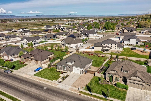 3159 N 1100 W, Pleasant View, UT 84414 - drone / aerial view featuring a residential view and a mountain view