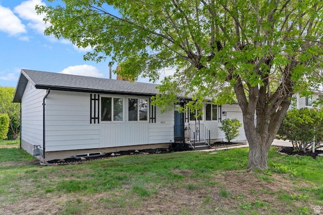 8671 S 3780 W, West Jordan, UT 84088 - ranch-style home with a front yard