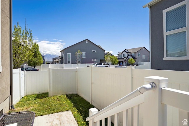 4101 W 1850 N, Lehi, UT 84043 - view of yard featuring a residential view and a fenced backyard