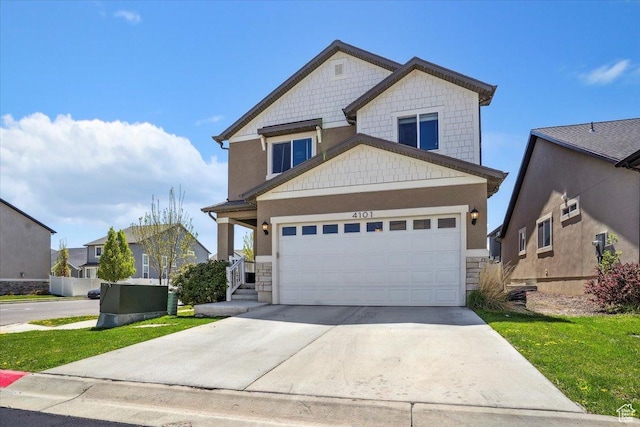 4101 W 1850 N, Lehi, UT 84043 - view of front of house featuring concrete driveway