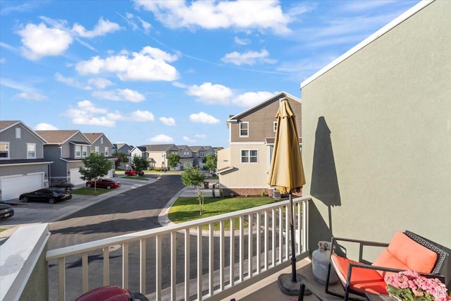 5233 W Linley Ct, Herriman, UT 84096 - balcony featuring a residential view