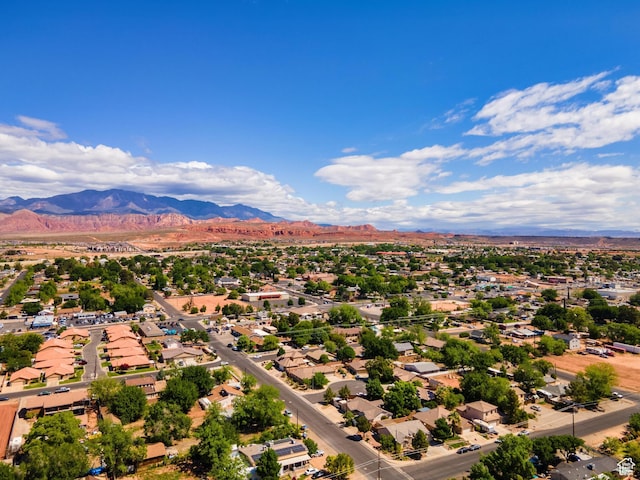 78 W Jolley Cir, Washington, UT 84780 - aerial view featuring a residential view and a mountain view
