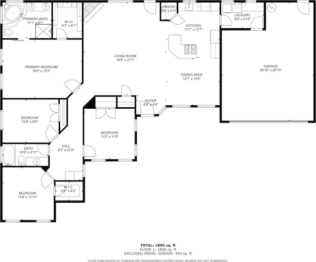 78 W Jolley Cir, Washington, UT 84780 - floor plan