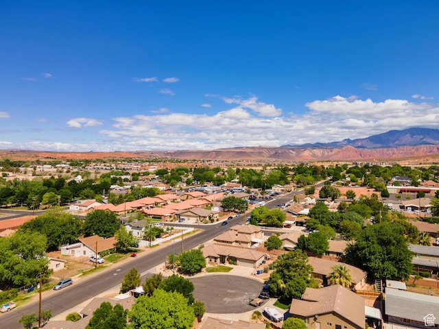 78 W Jolley Cir, Washington, UT 84780 - bird's eye view with a residential view and a mountain view