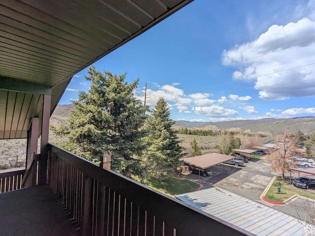6871 N 2200 W Unit 8L, Park City, UT 84098 - balcony featuring a mountain view