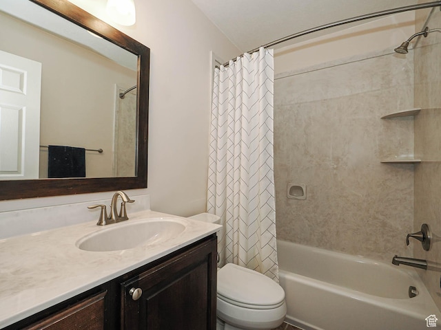 2777 W 1100 N, Layton, UT 84041 - full bathroom featuring toilet, shower / tub combo with curtain, and vanity