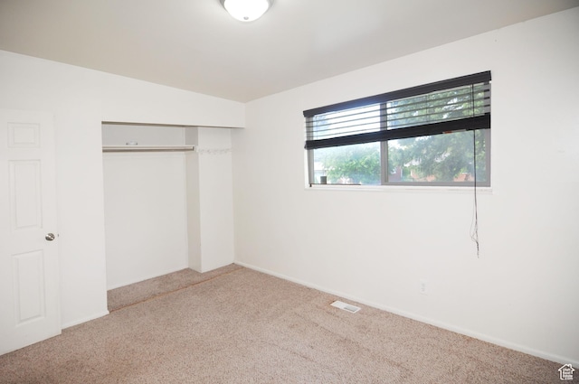 536 S Brinker E, Ogden, UT 84404 - unfurnished bedroom with visible vents, carpet, and a closet