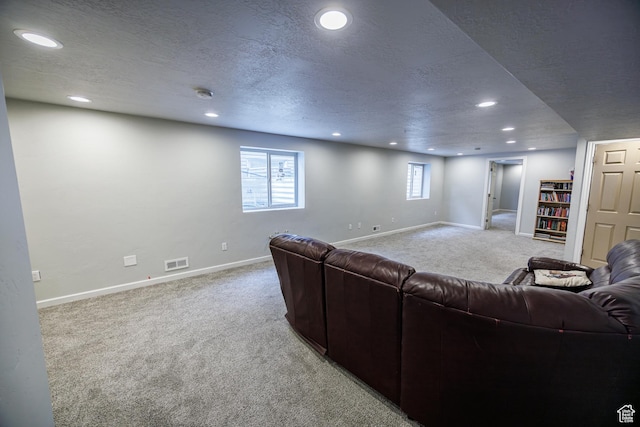680 Stonne Ln, Kaysville, UT 84037 - living area with carpet floors, recessed lighting, and visible vents