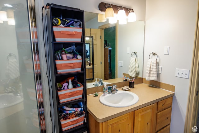 680 Stonne Ln, Kaysville, UT 84037 - bathroom featuring vanity