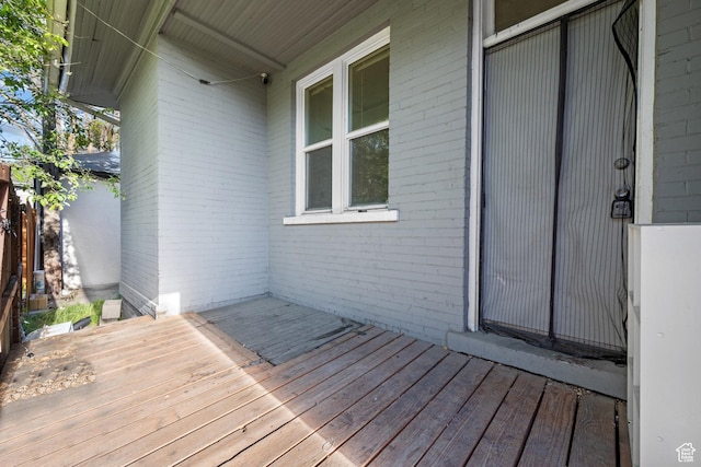 779 S 400 E, Salt Lake City, UT 84111 - wooden deck featuring fence