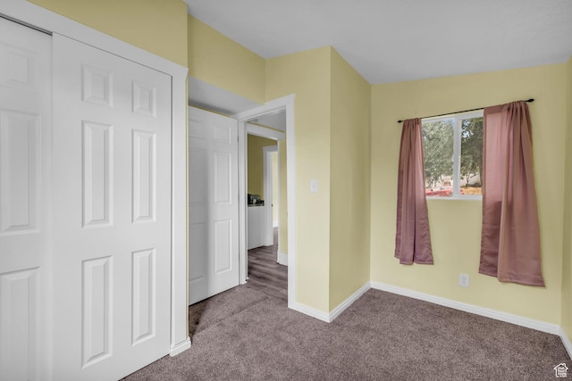 3485 S Grant Ave, Ogden, UT 84403 - unfurnished bedroom featuring baseboards and carpet flooring