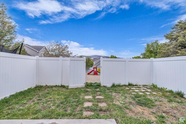 3909 N Davencourt Loop, Lehi, UT 84043 - view of yard with a fenced backyard
