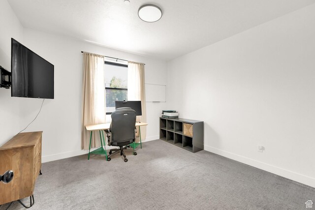14348 S Champ Cv, Draper, UT 84020 - office featuring baseboards and carpet