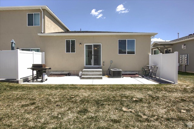200 W 1200 S Unit 61, Tremonton, UT 84337 - back of house with a yard, fence, and a patio area