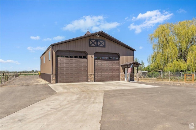 121 N 3000 W, West Point, UT 84015 - detached garage with fence