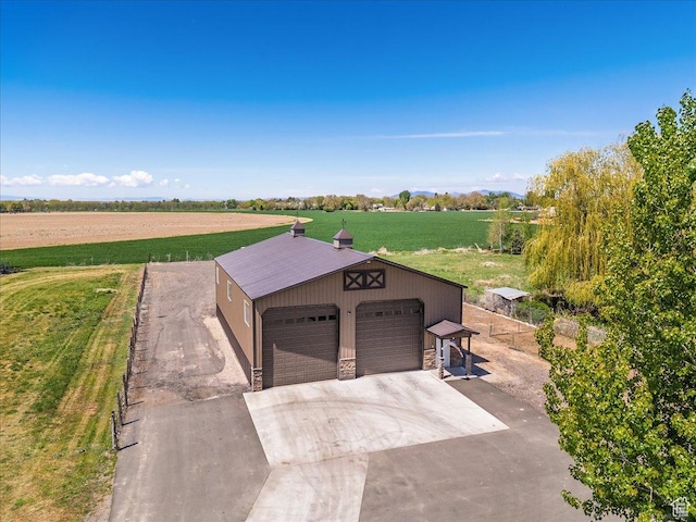 121 N 3000 W, West Point, UT 84015 - exterior space with fence and a rural view