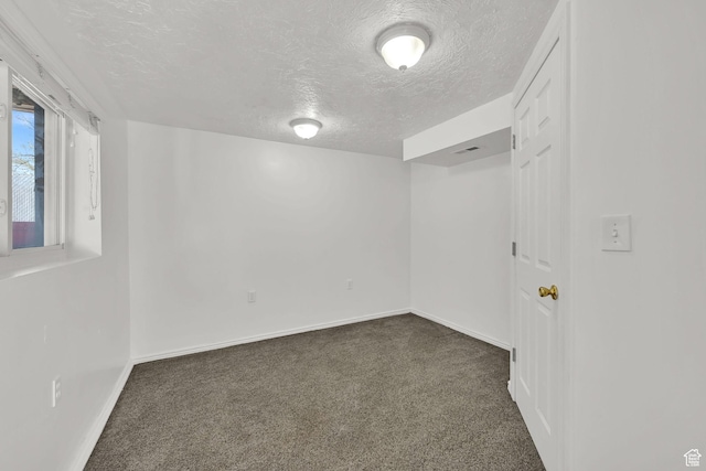 4522 S 2675 W, Roy, UT 84067 - carpeted empty room with baseboards and a textured ceiling